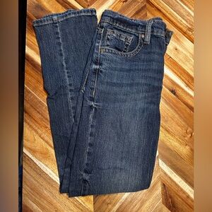 Boys NWOT Cody James Bootcut Dark Blue Denim Jeans Size 14 R Adjustable Waist